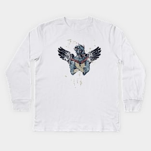 The Flying Monster Kids Long Sleeve T-Shirt